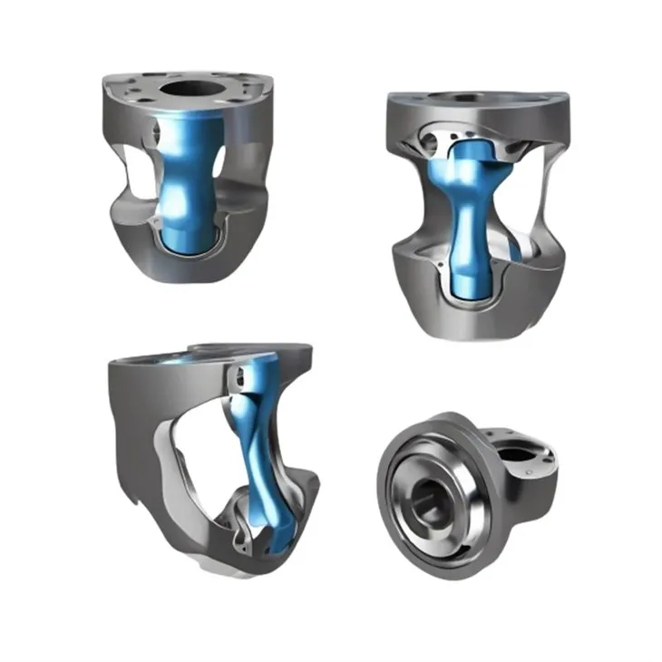 titanium knee joint replacements